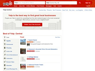 Yelp: Negocios locales